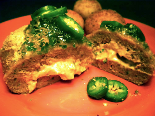 Chicken Stuffed with Jalapenos and Cream Cheese