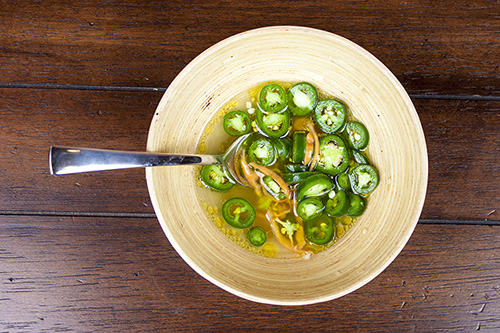Chili-Lime Vinaigrette Recipe with Jalapeno Peppers