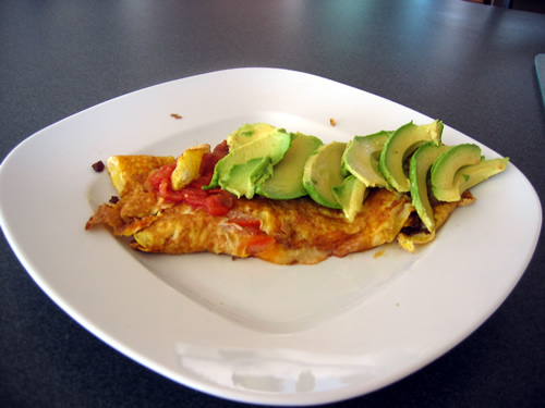 Jalapeno Avocado Omelets Recipe
