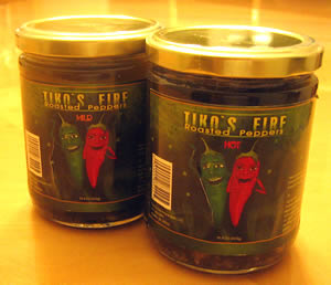 Tiko's Fire Roasted Peppers